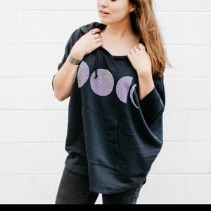 Moon phases hoodie